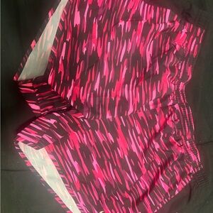 Nike Pink Athletic Shorts Dynamic Design